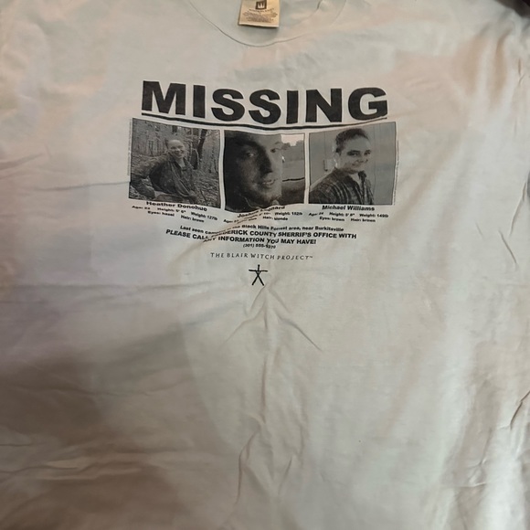 Vintage “The Blair Witch Project” shirt XL